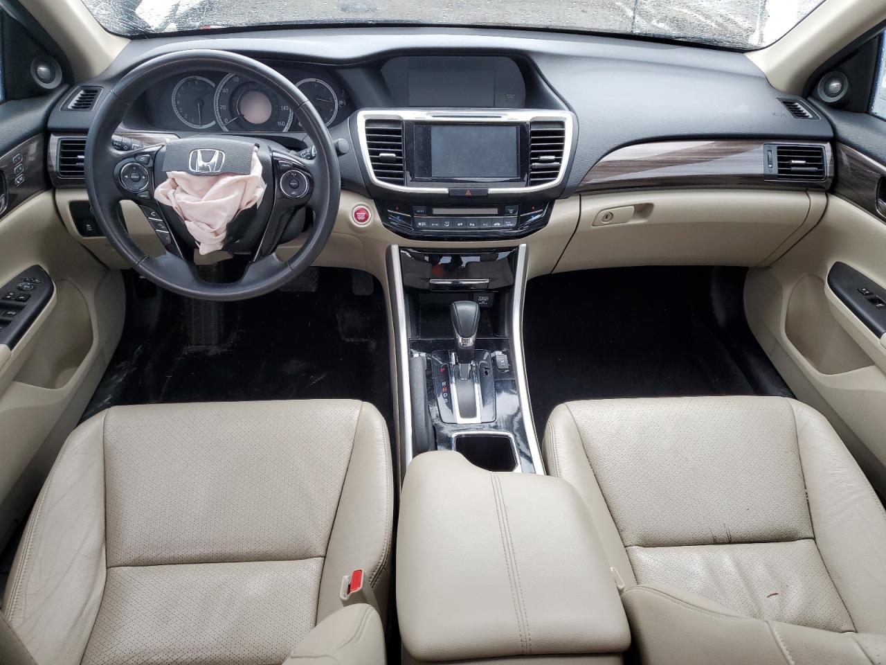 2016 Honda Accord VIN 1HGCR2F80GA035428 Copart auction photo, front end / side damage thumbnail 8