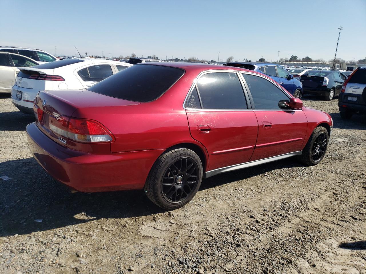 2002 Honda Accord VIN 1HGCG66862A019868 Copart auction photo, front end damage thumbnail 3