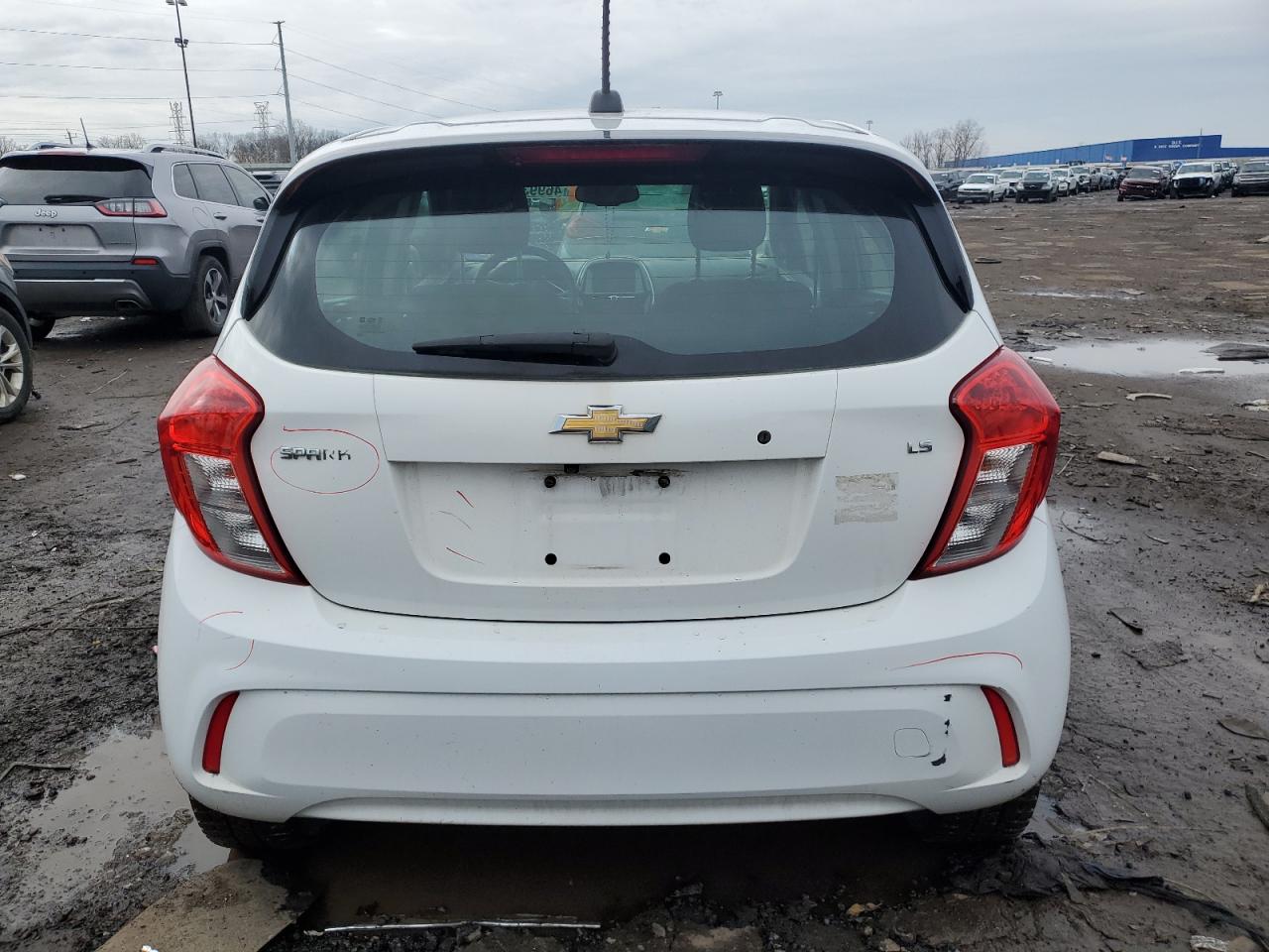 2016 Chevrolet Spark VIN KL8CB6SA3GC596349 Copart auction photo, front end damage thumbnail 6