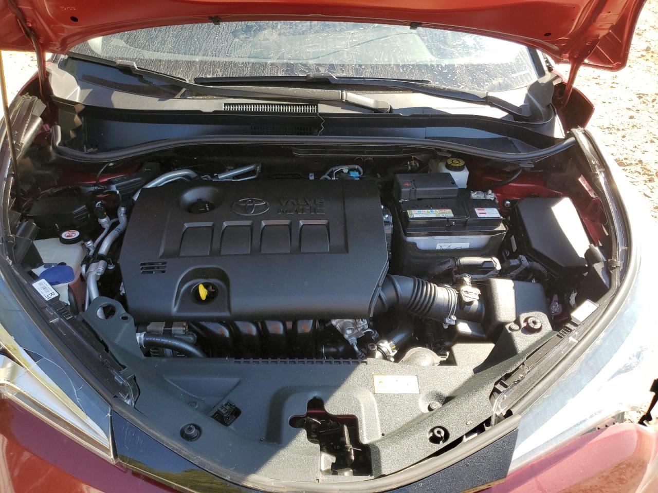 2019 Toyota C-HR VIN NMTKHMBX6KR094712 Copart auction photo, front end damage thumbnail 12