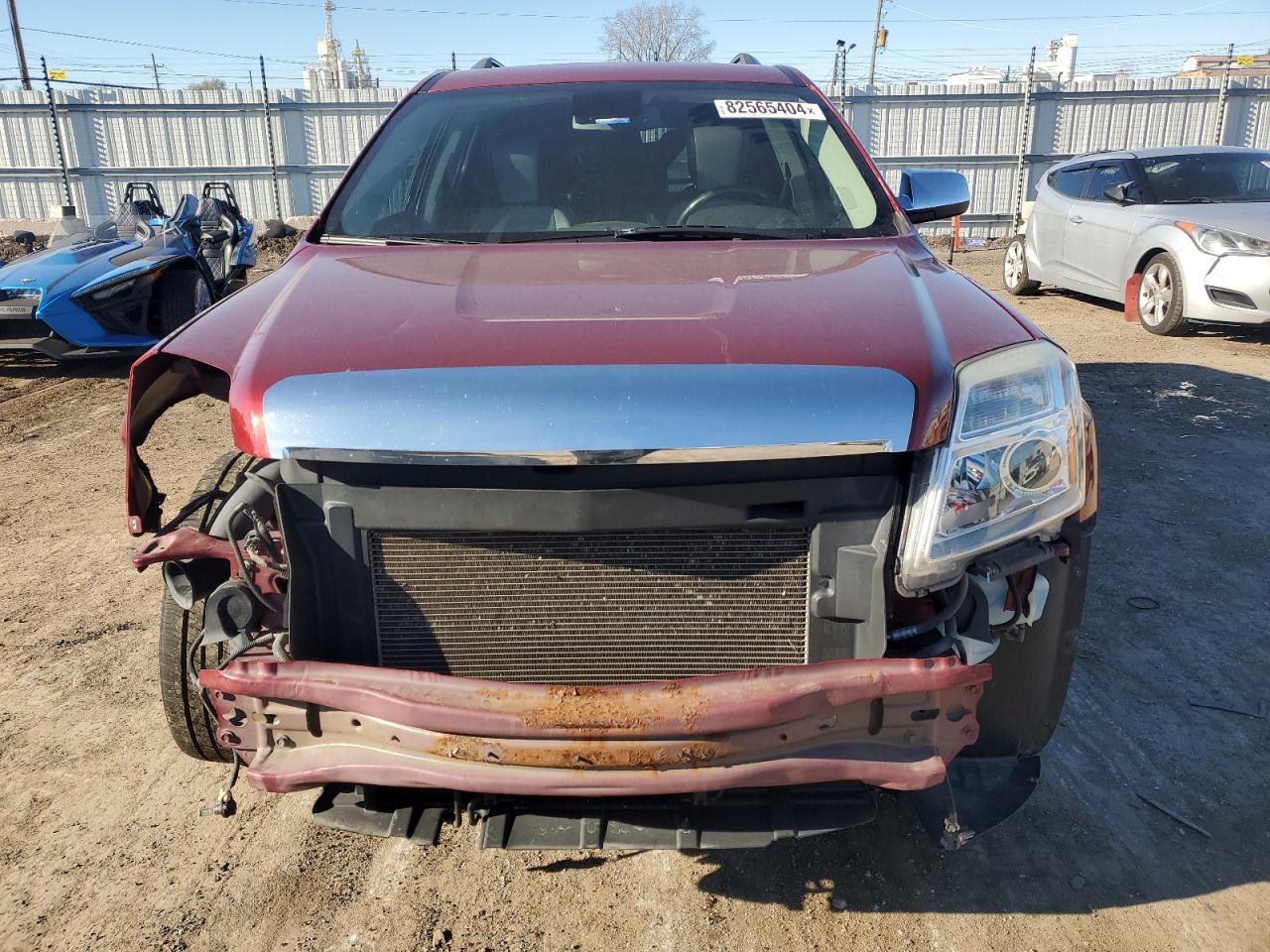 2012 GMC Terrain VIN 2GKFLXE52C6252878 Copart auction photo, front end damage thumbnail 5