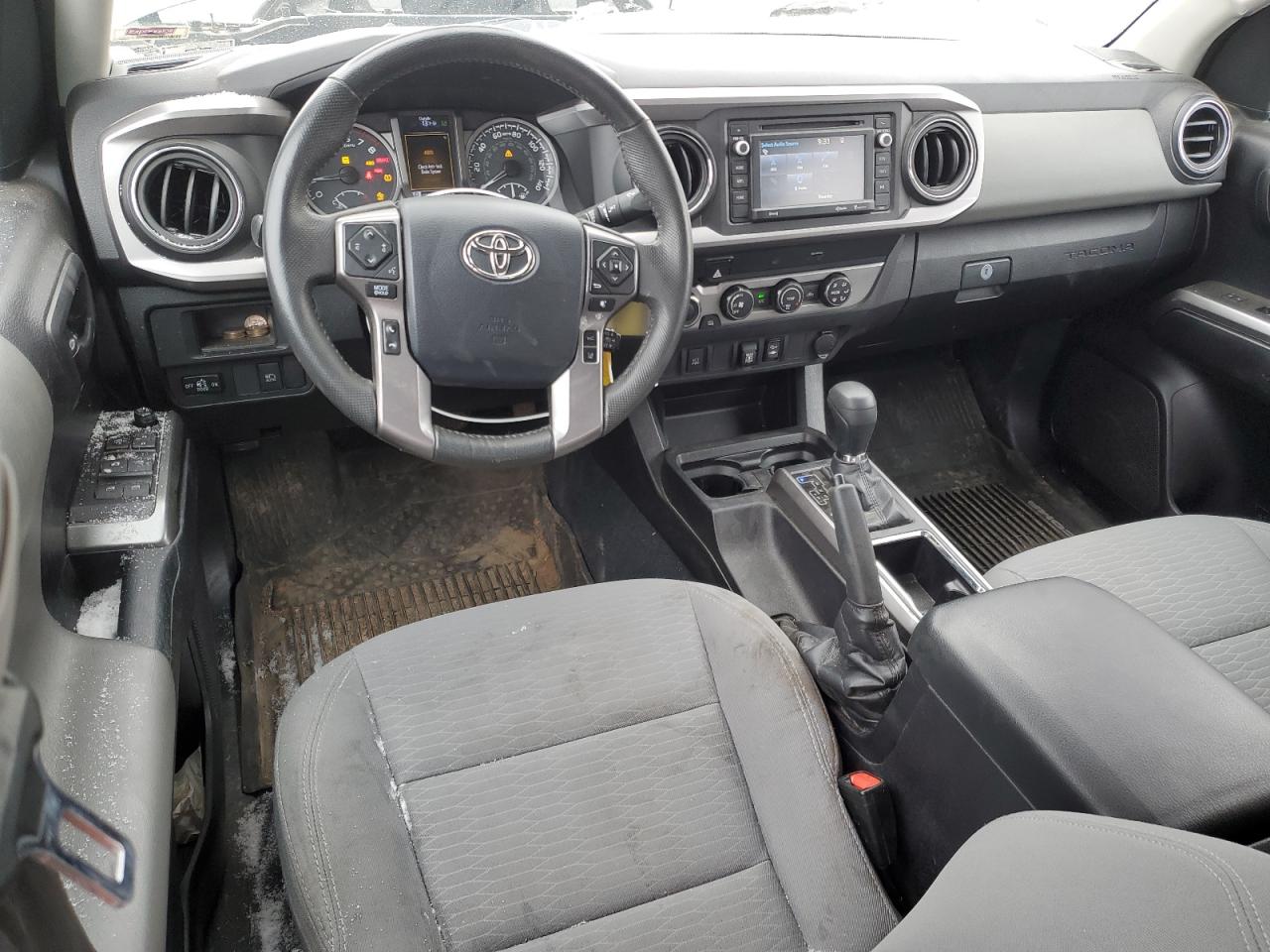2019 Toyota Tacoma VIN 3TMCZ5AN5KM279648 Copart auction photo, side / undercarriage damage thumbnail 8