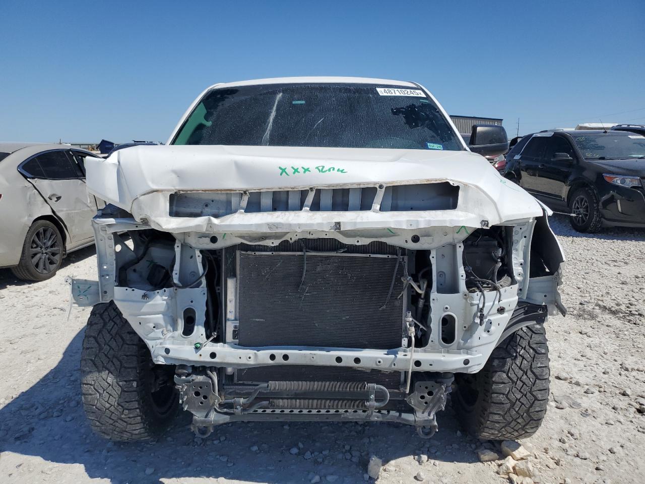 2021 Toyota Tundra VIN 5TFEY5F13MX278044 Copart auction photo, front end / minor dent/scratches damage thumbnail 5