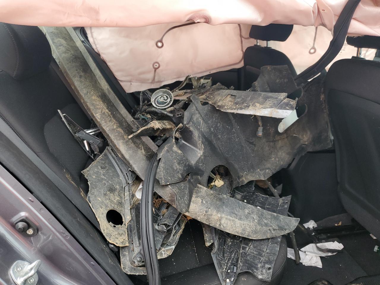 2020 Hyundai Elantra VIN KMHD74LF8LU898635 Copart auction photo, biohazard/chemical / all over damage thumbnail 10