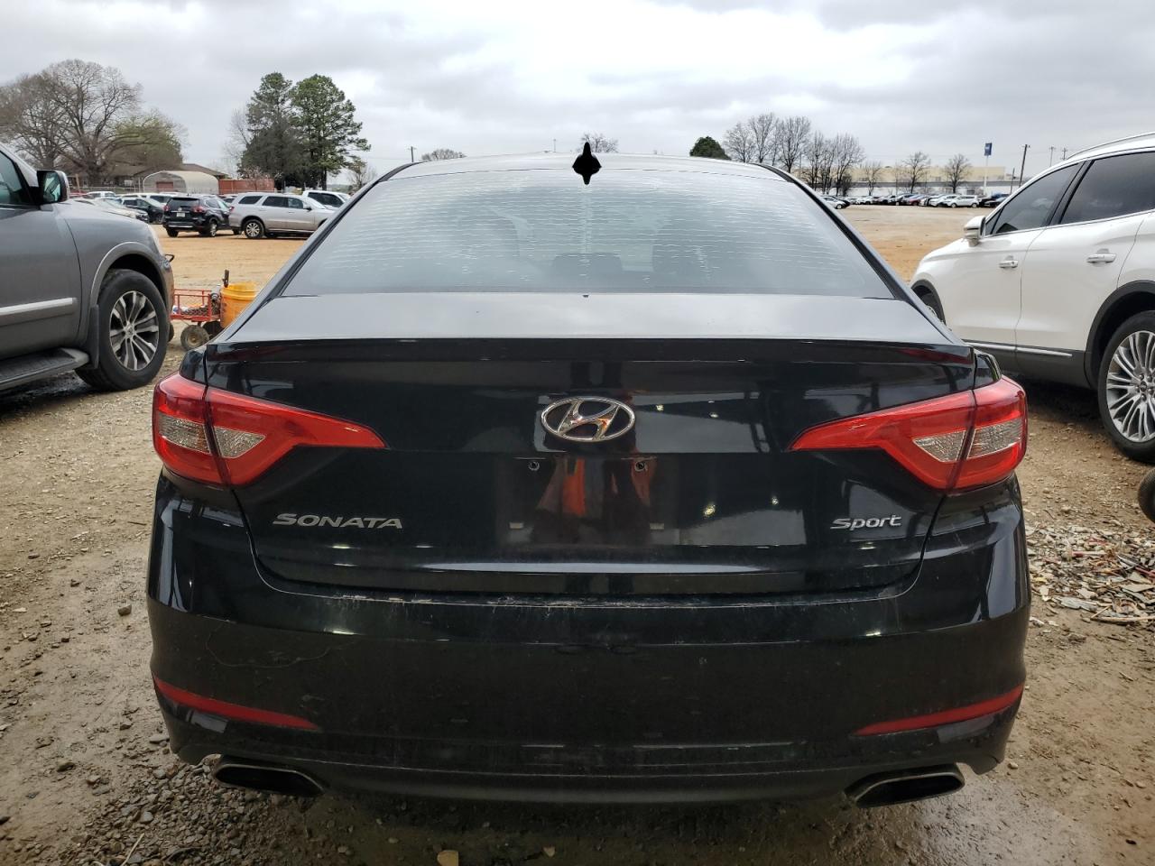 2017 Hyundai Sonata VIN 5NPE34AF1HH460936 Copart auction photo, mechanical damage thumbnail 6