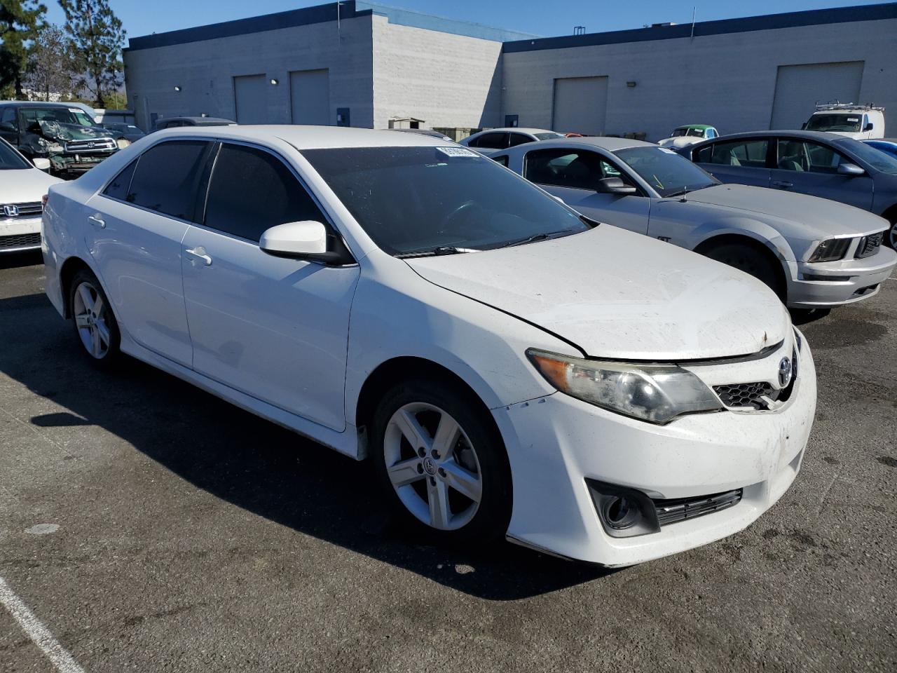 2014 Toyota Camry VIN 4T1BF1FK4EU440112 Copart auction photo, front end / side damage thumbnail 4