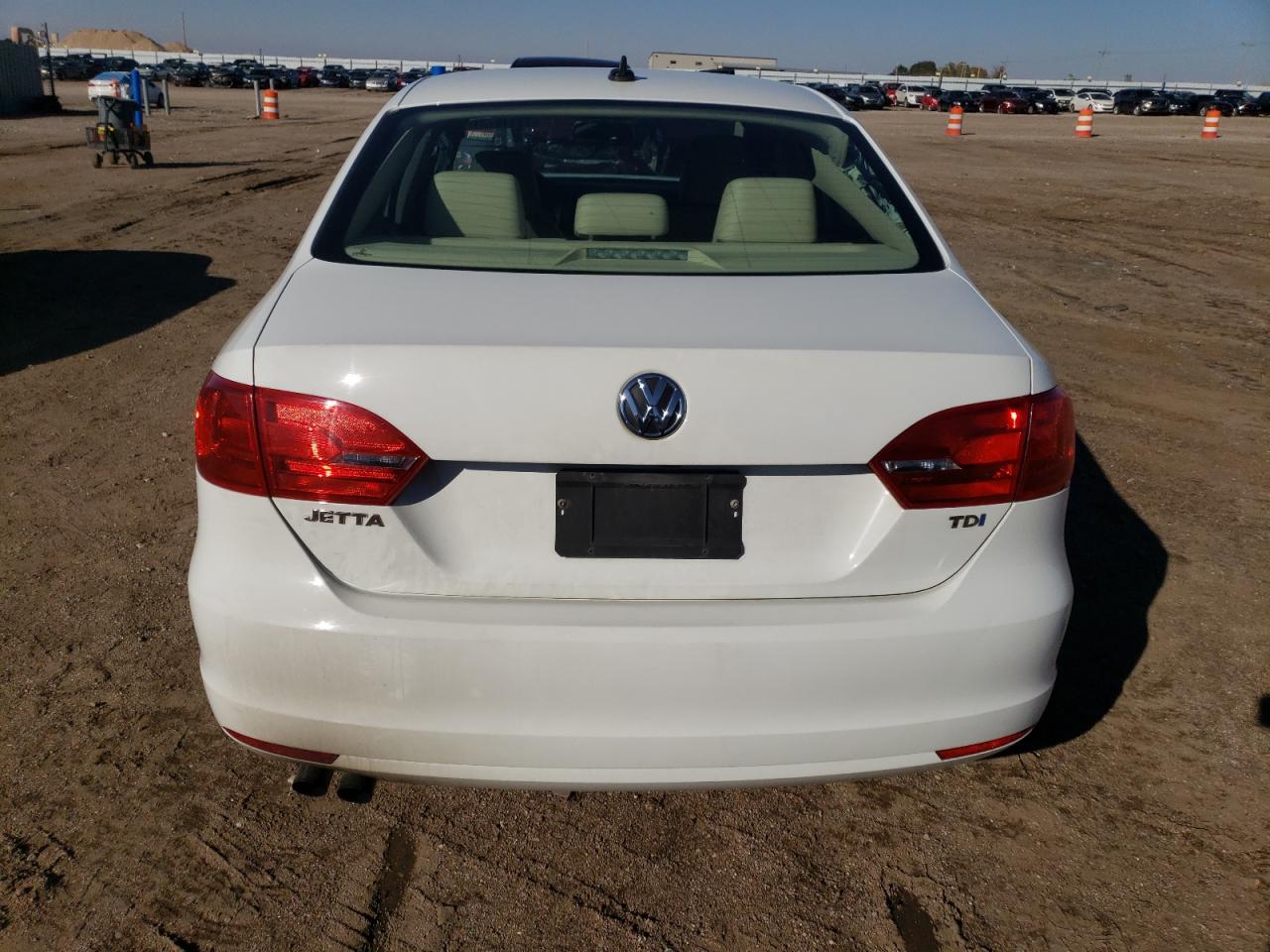 2014 Volkswagen Jetta VIN 3VWLL7AJ0EM407094 Copart auction photo, front end damage thumbnail 6