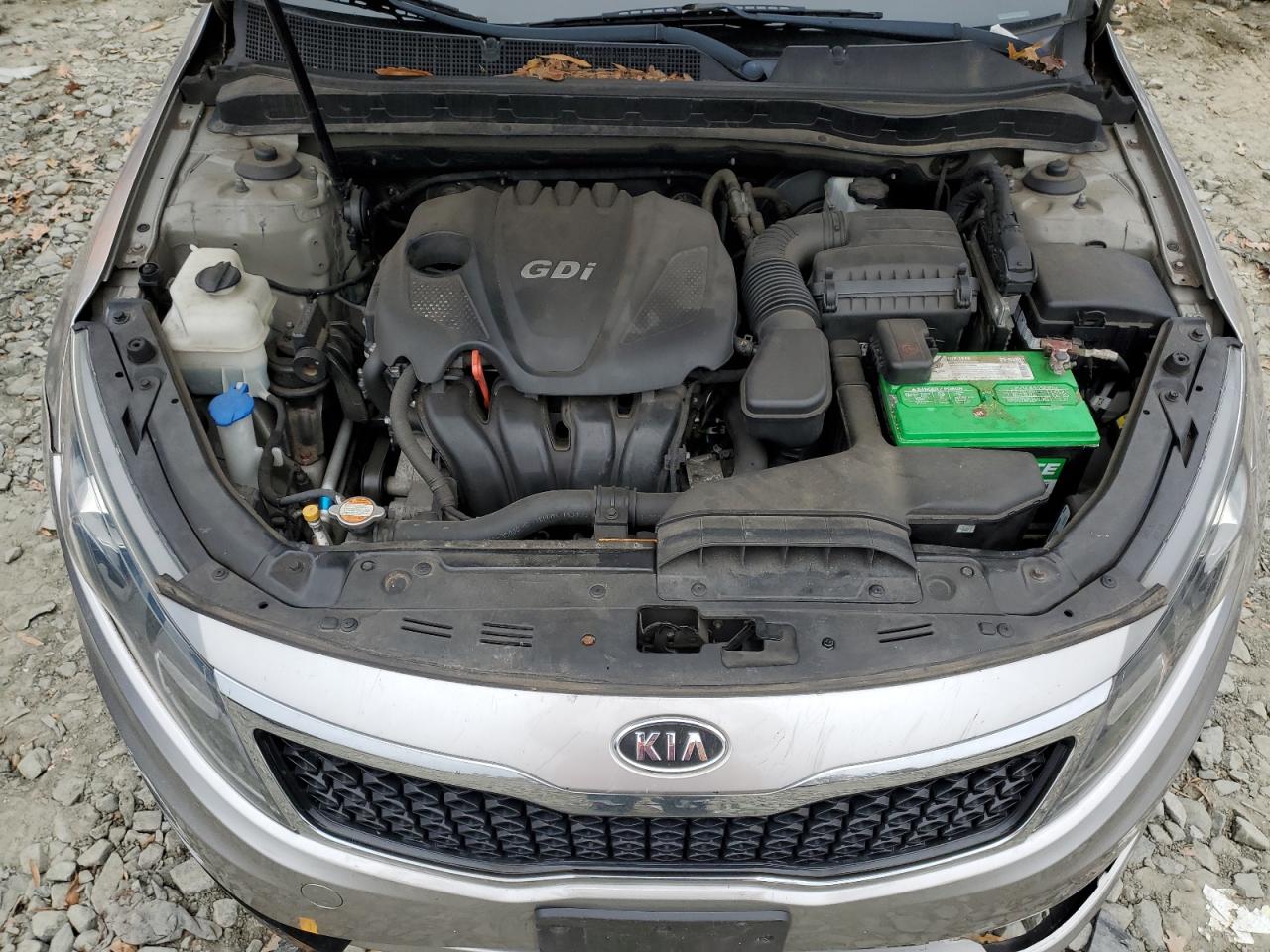 2011 KIA Optima VIN KNAGM4A74B5098216 Copart auction photo, rear end / vandalism damage thumbnail 11