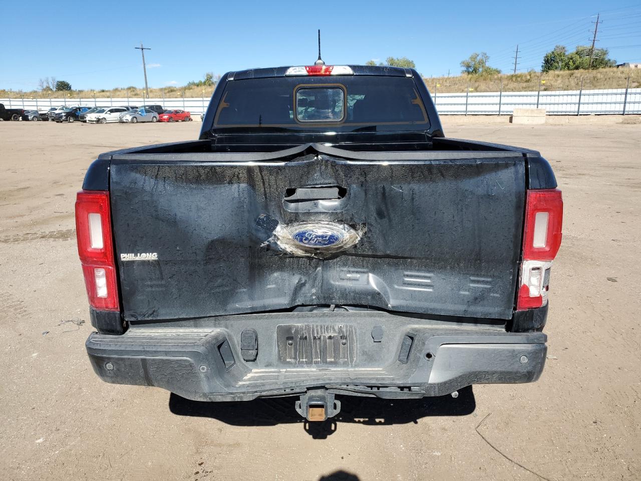 2022 Ford Ranger VIN 1FTER4FH9NLD14736 Copart auction photo, front end / rear end damage thumbnail 6