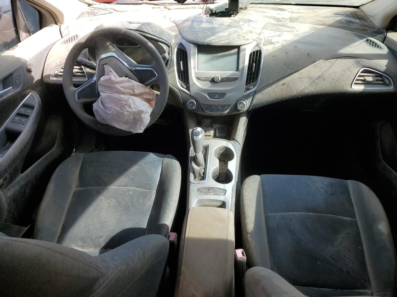 2017 Chevrolet Cruze VIN 3G1BC5SM7HS571186 Copart auction photo, front end / undercarriage damage thumbnail 8