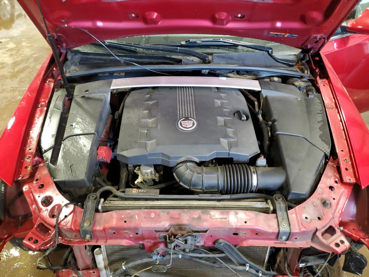 2011 Cadillac CTS VIN 1G6DH5EY1B0153434 Copart auction photo, front end damage thumbnail 11