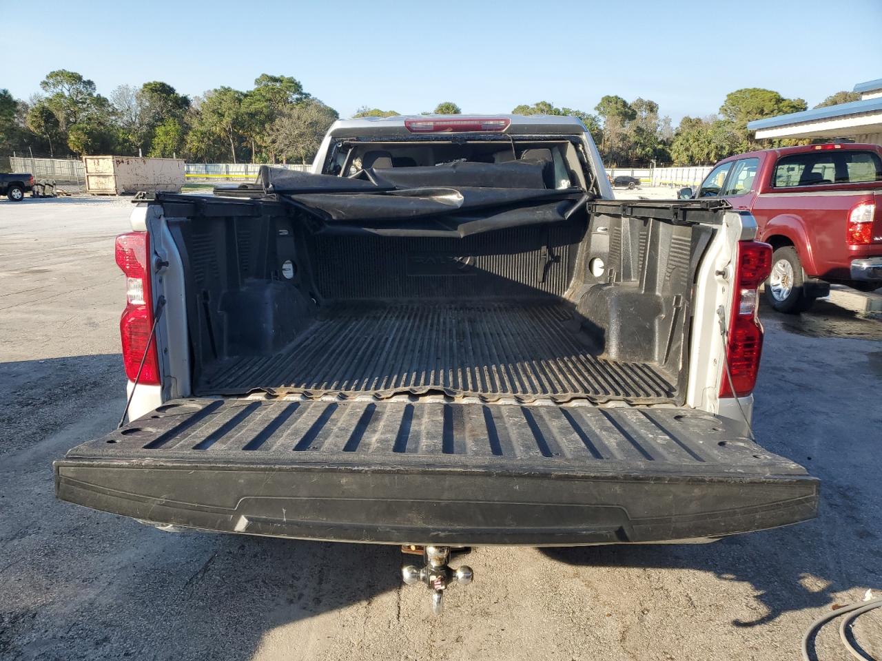 2020 Chevrolet Silverado VIN 1GCRYDED5LZ141911 Copart auction photo, front end / hail damage thumbnail 6