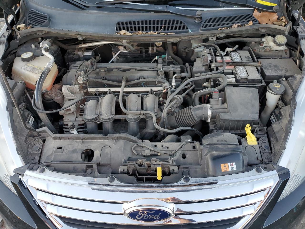 2013 Ford Fiesta VIN 3FADP4BJ5DM184290 Copart auction photo, side / front end damage thumbnail 12