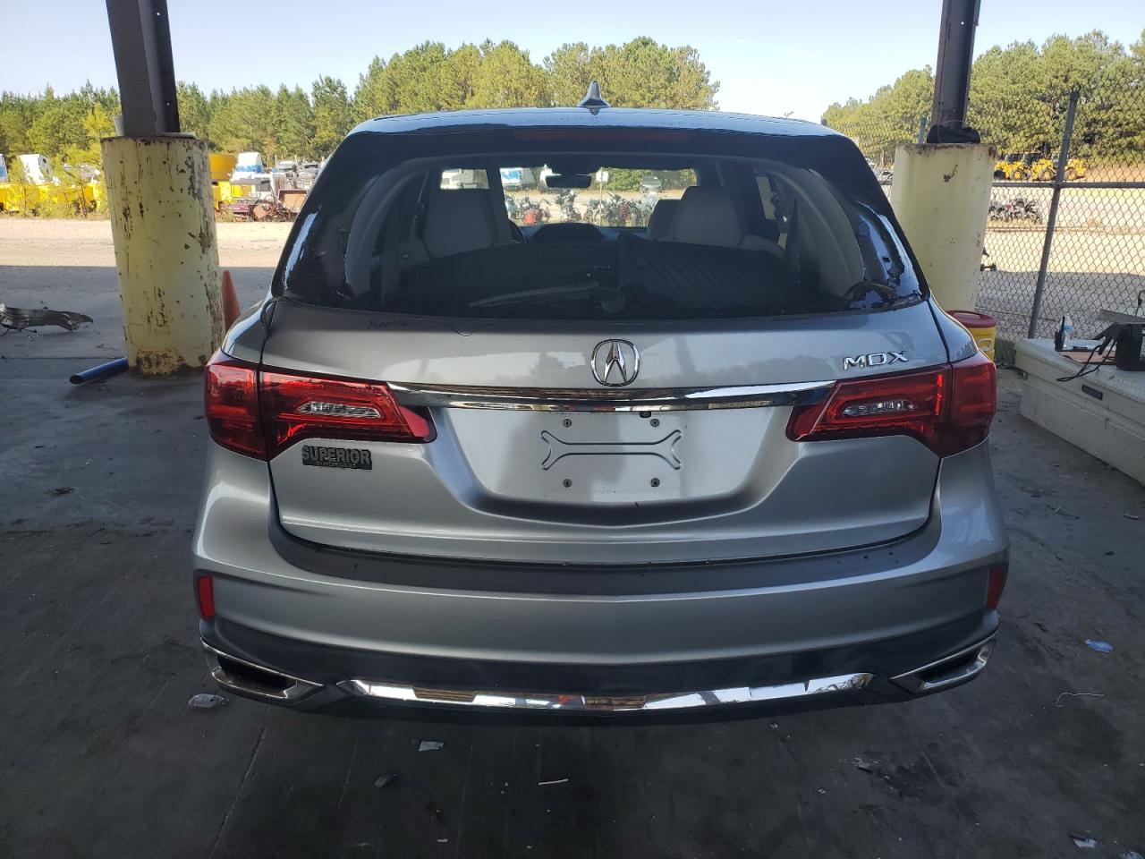2019 Acura MDX VIN 5J8YD3H33KL009219 Copart auction photo, minor dent/scratches damage thumbnail 6