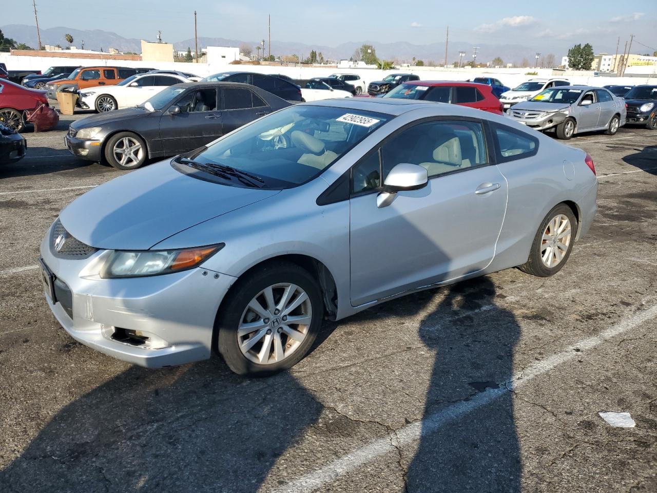2012 Honda Civic VIN 2HGFG3B18CH555695