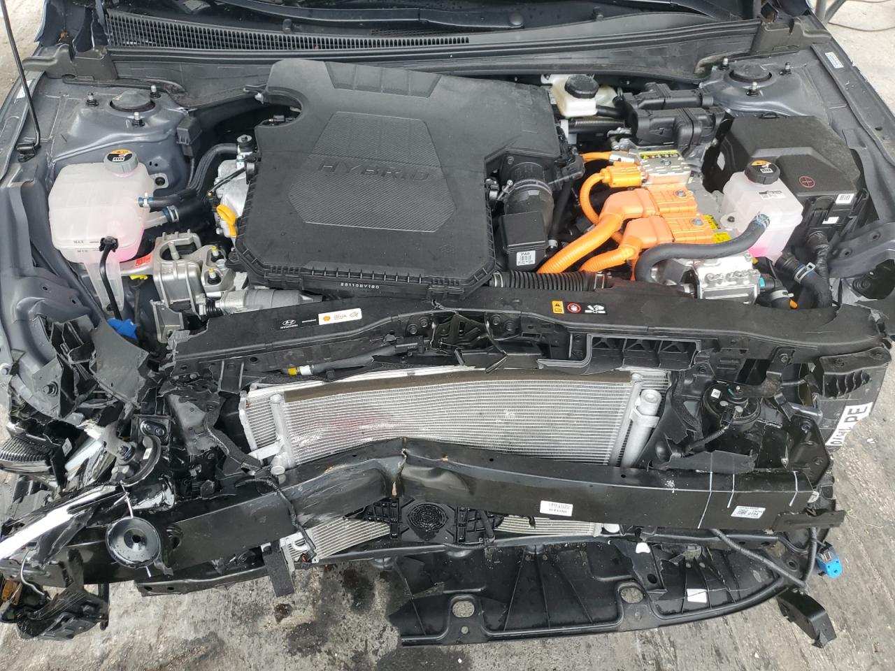 2024 Hyundai Elantra VIN KMHLM4DJ9RU093078 Copart auction photo, front end damage thumbnail 12