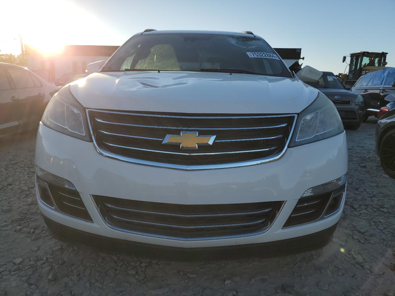 2015 Chevrolet Traverse VIN 1GNKVJKD0FJ272087 Copart auction photo, top/roof damage thumbnail 5