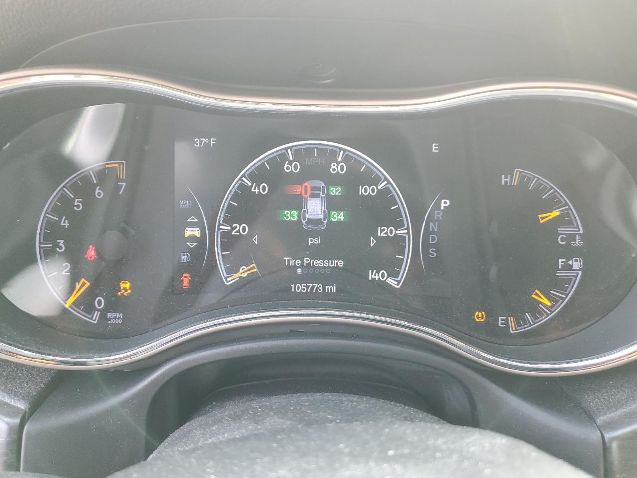 2014 Jeep Grand Cherokee VIN 1C4RJFAGXEC205205 Copart auction photo, front end / side damage thumbnail 9