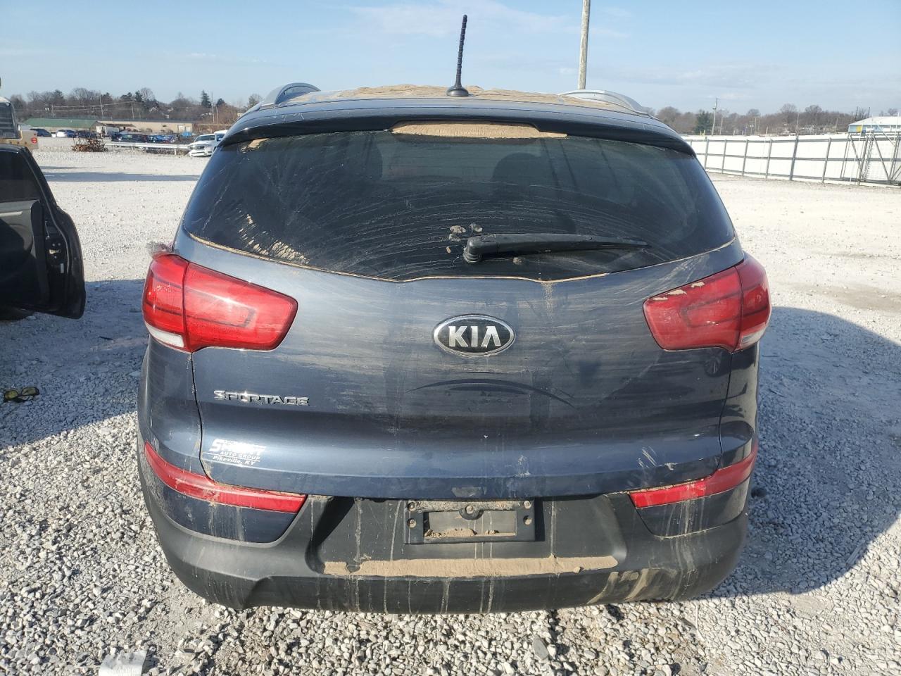 2016 KIA Sportage VIN KNDPBCAC7G7874219 Copart auction photo, water/flood damage thumbnail 6