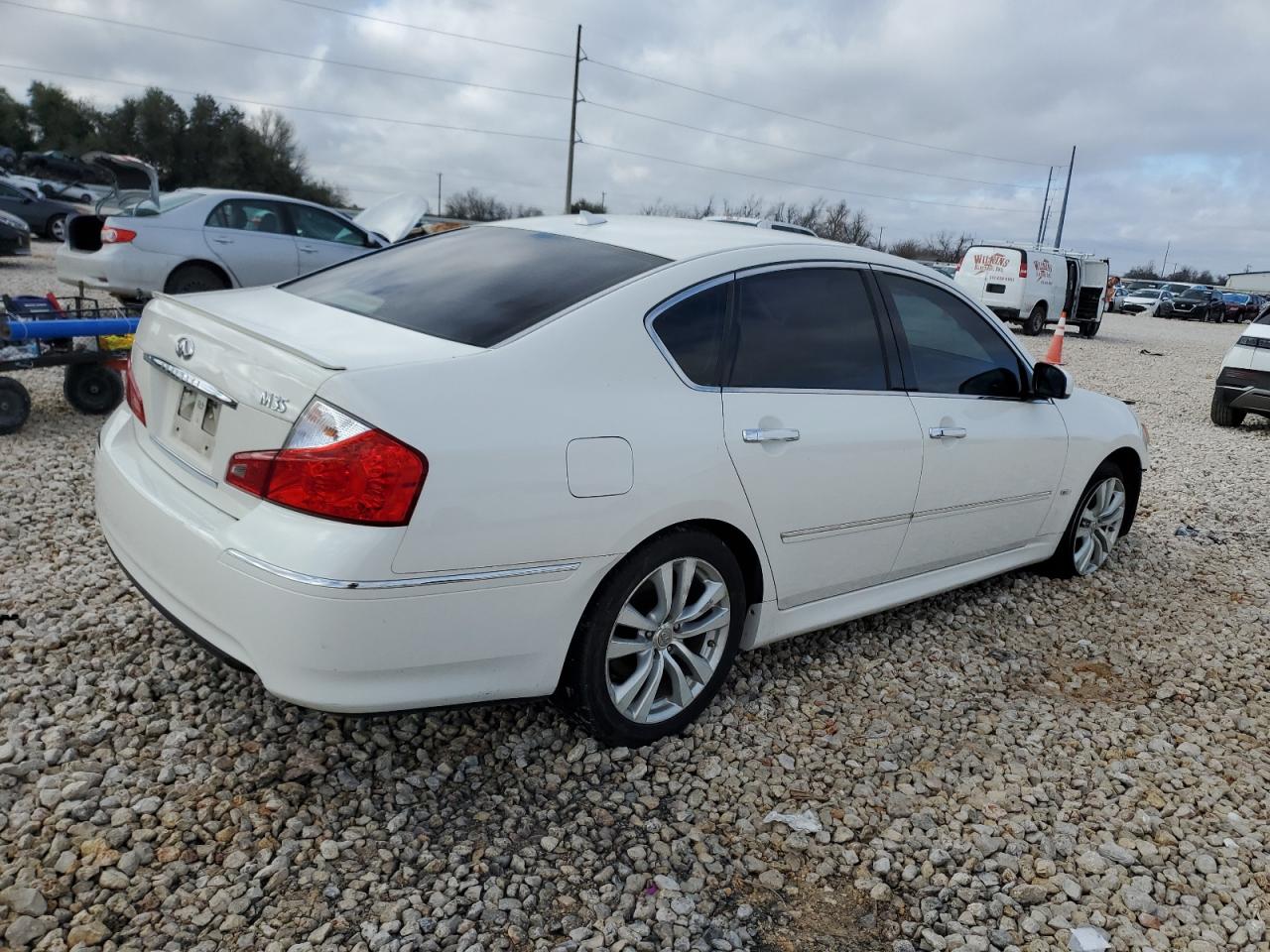 2010 Infiniti M VIN JN1CY0AP6AM912095 Copart auction photo, front end / frame damage damage thumbnail 3