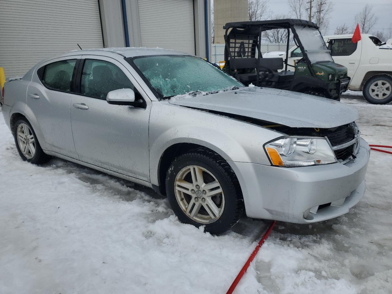 2010 Dodge Avenger VIN 1B3CC5FB8AN129457 Copart auction photo, front end damage thumbnail 4