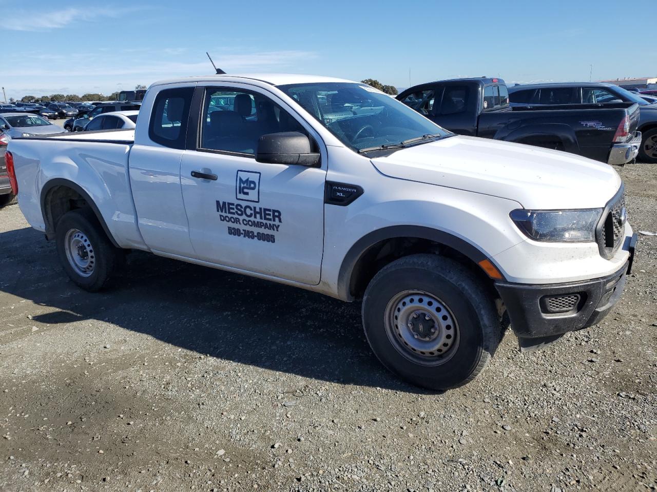 2023 Ford Ranger VIN 1FTER1EH7PLE28883 Copart auction photo, rear end / side damage thumbnail 4