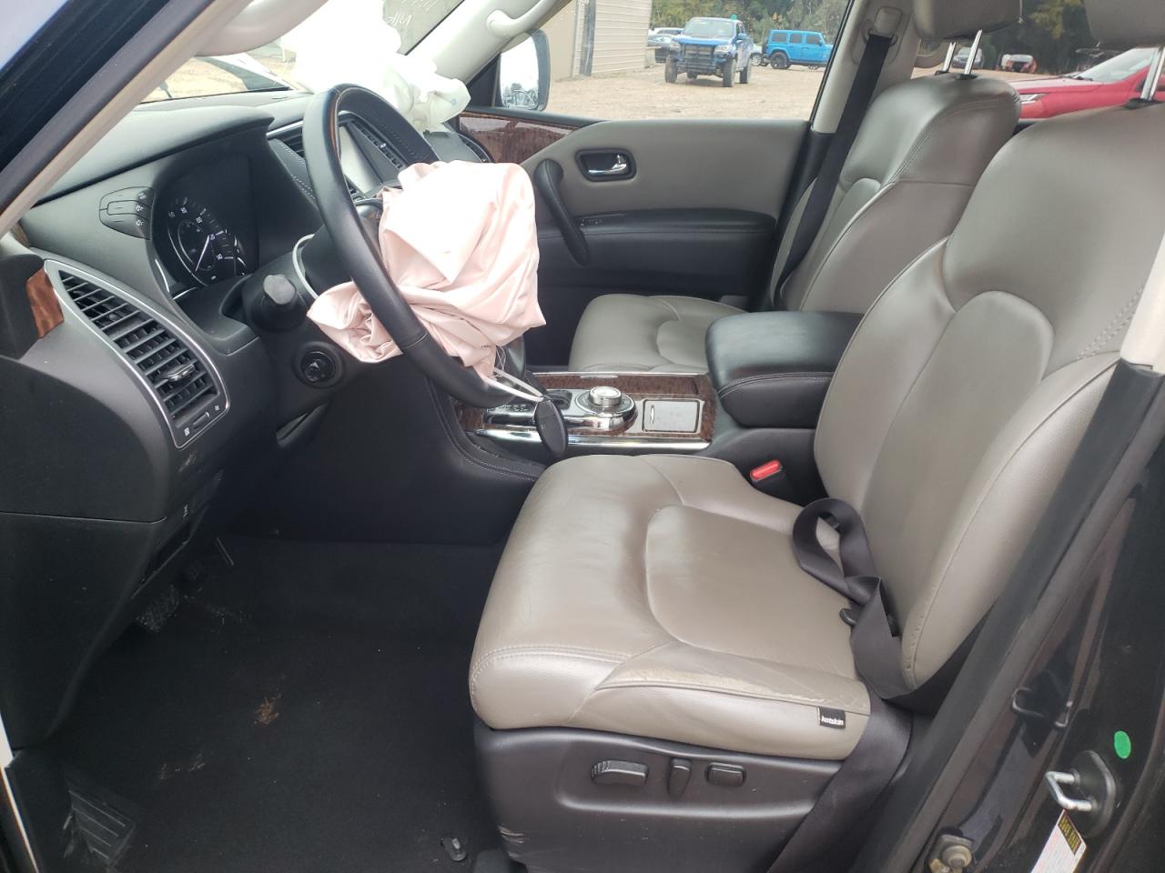 2017 Nissan Armada VIN JN8AY2NC9H9510841 Copart auction photo, front end damage thumbnail 7