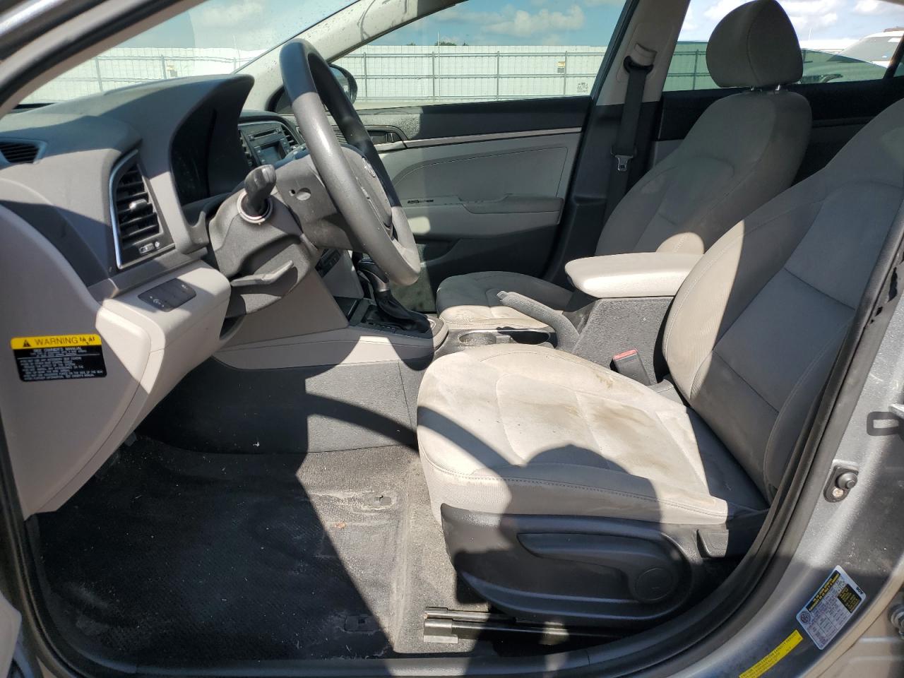 2018 Hyundai Elantra VIN KMHD74LF9JU477617 Copart auction photo, water/flood / front end damage thumbnail 7