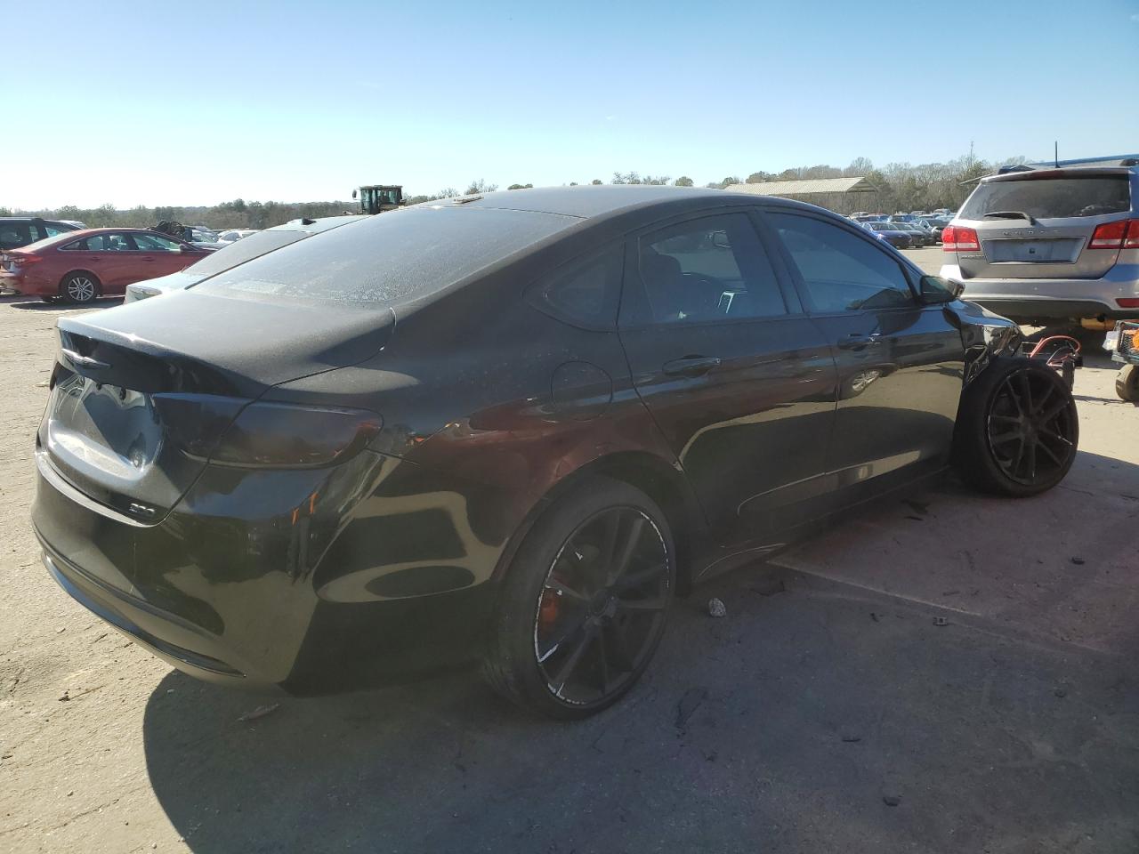 2017 Chrysler 200 VIN 1C3CCCAB2HN508348 Copart auction photo, undercarriage / front end damage thumbnail 3