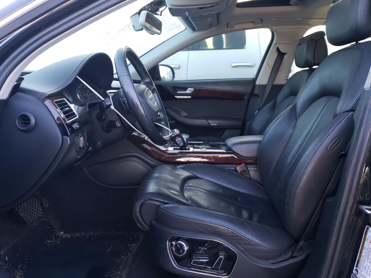 2013 Audi A8 VIN WAURGAFD2DN008190 Copart auction photo, rear end / minor dent/scratches damage thumbnail 7