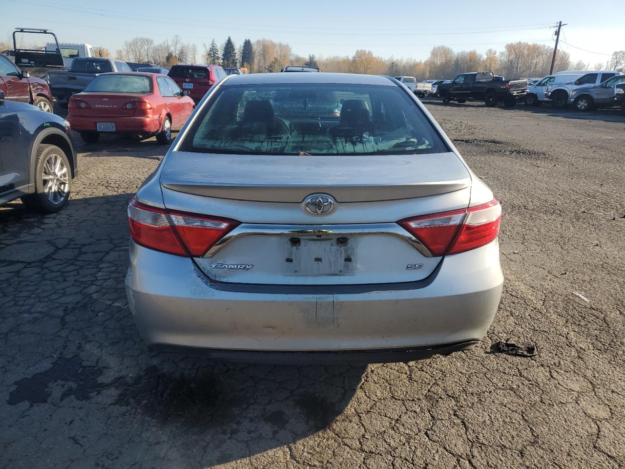 2015 Toyota Camry VIN 4T1BF1FK2FU010659 Copart auction photo, front end / side damage thumbnail 6