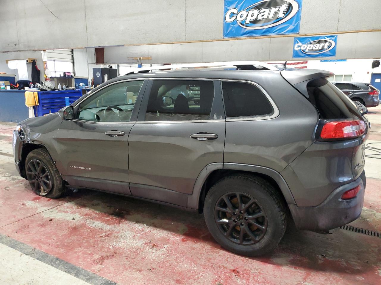 2014 Jeep Grand Cherokee VIN 1C4PJMCB8EW212357 Copart auction photo, front end damage thumbnail 2