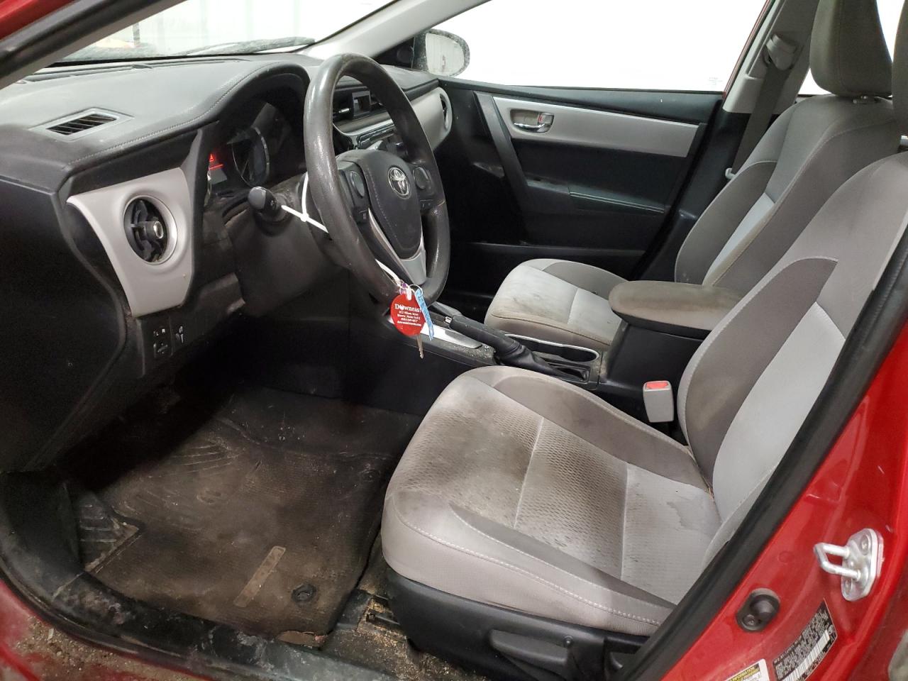 2017 Toyota Corolla VIN 2T1BURHEXHC912556 Copart auction photo, front end damage thumbnail 6