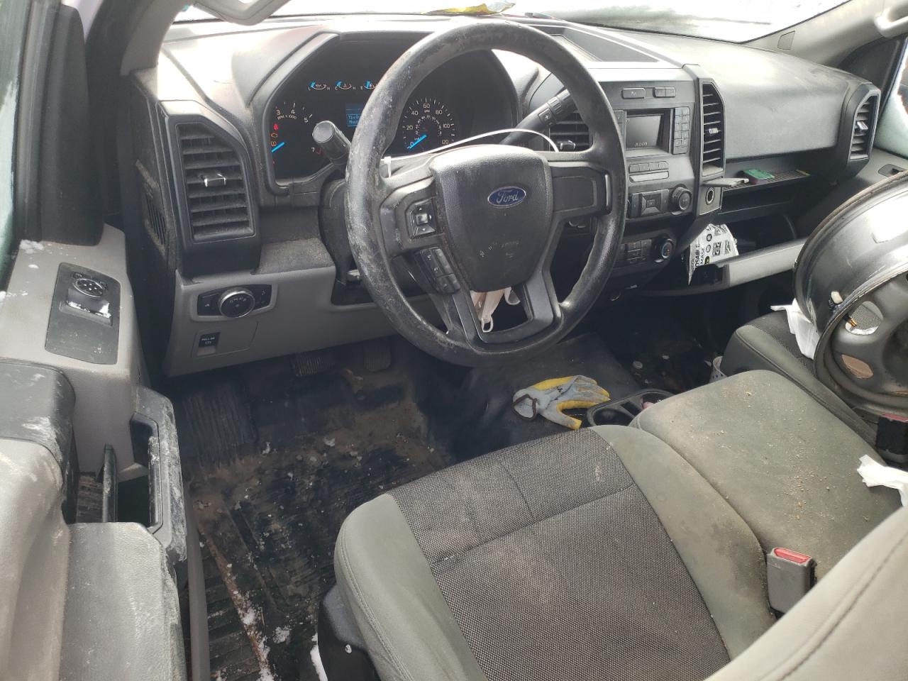 2015 Ford F-150 VIN 1FTMF1CPXFKD71257 Copart auction photo, side / rear end damage thumbnail 8