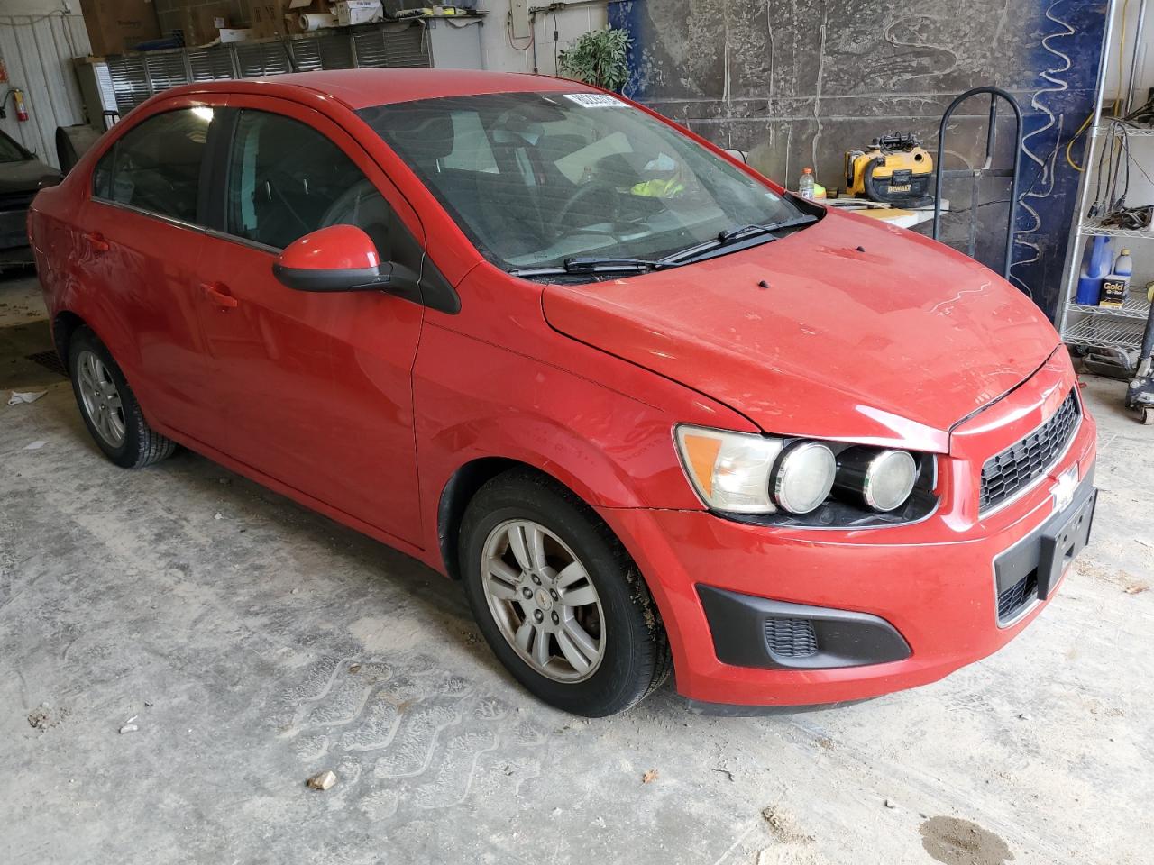 2012 Chevrolet Sonic VIN 1G1JC5SH5C4107255 Copart auction photo, front end damage thumbnail 4