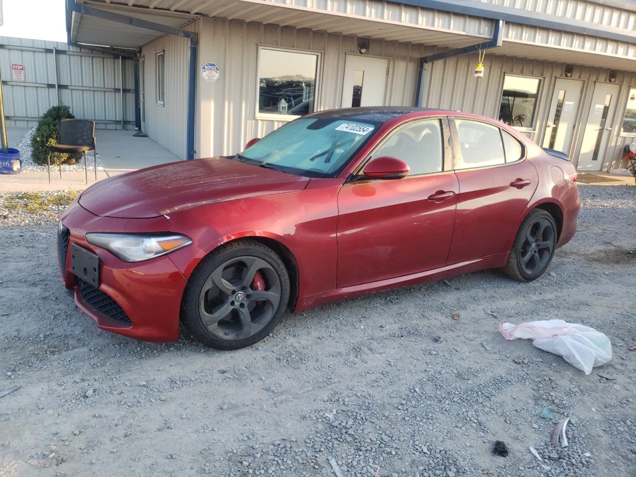 2017 Alfa Romeo Giulia VIN ZARFAEENXH7561419