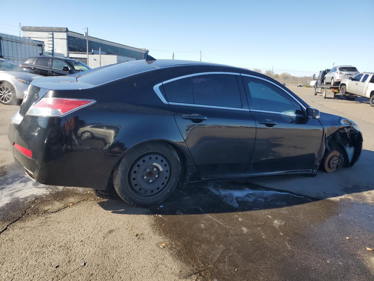 2010 Acura TL VIN 19UUA8F25AA023809 Copart auction photo, front end / undercarriage damage thumbnail 3