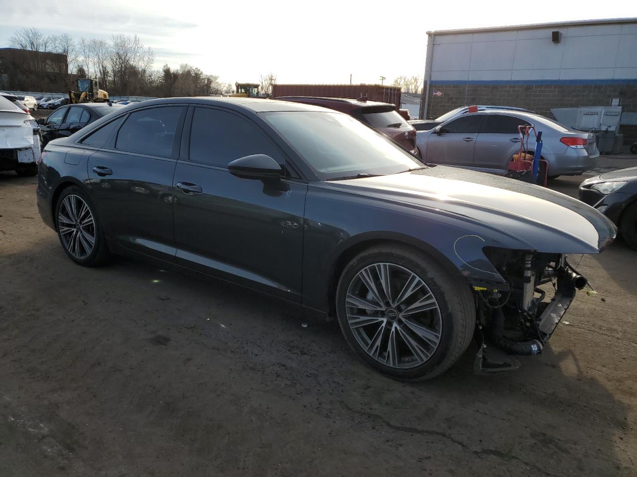2023 Audi A6 VIN WAUE3BF23PN070961 Copart auction photo, front end damage thumbnail 4