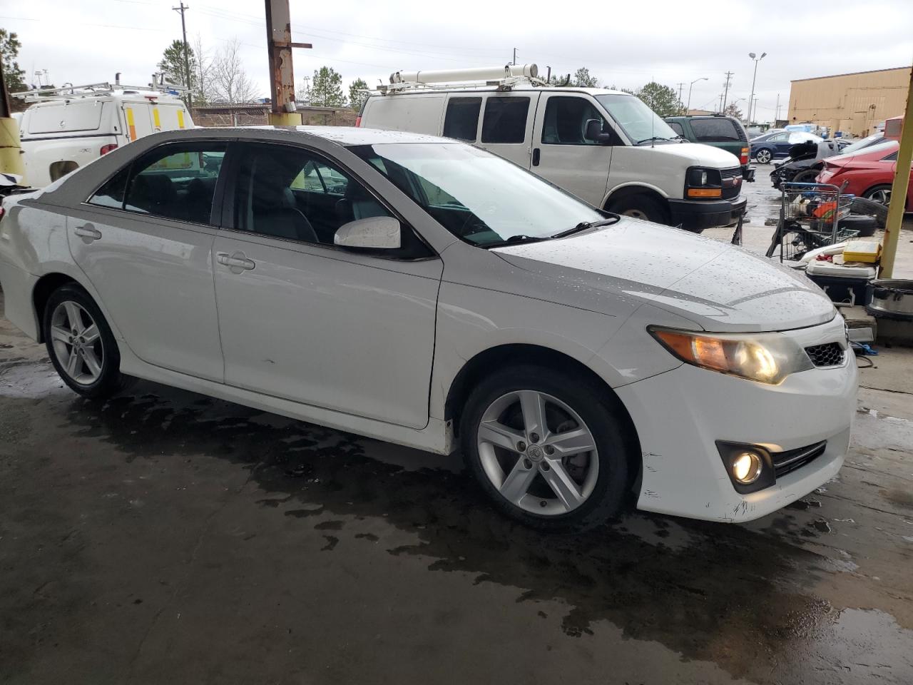 2014 Toyota Camry VIN 4T1BF1FK4EU415128 Copart auction photo, rear end damage thumbnail 4