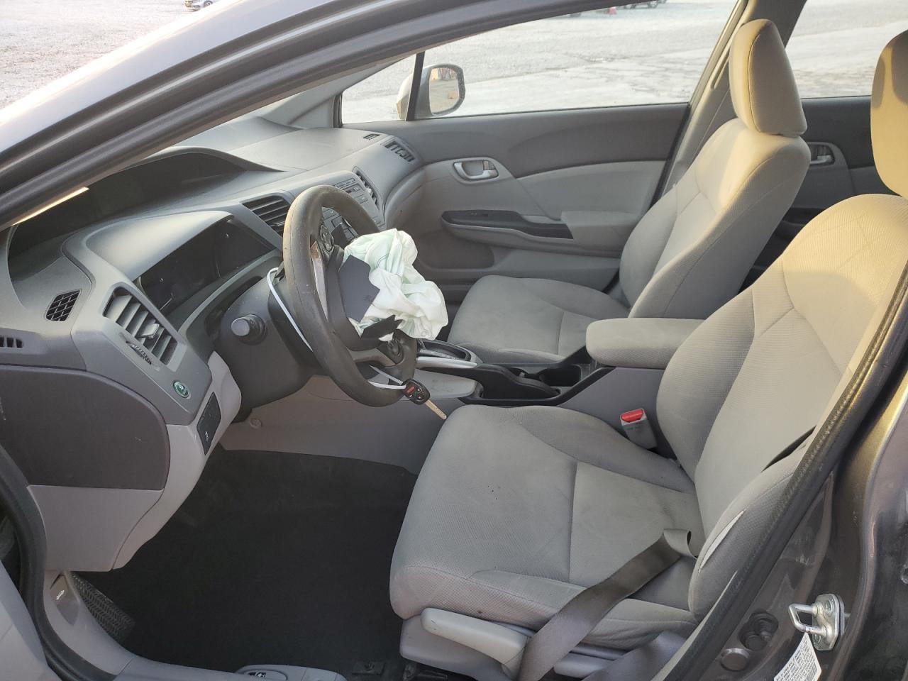 2012 Honda Civic VIN 19XFB2F56CE099972 Copart auction photo, front end / rear end damage thumbnail 7