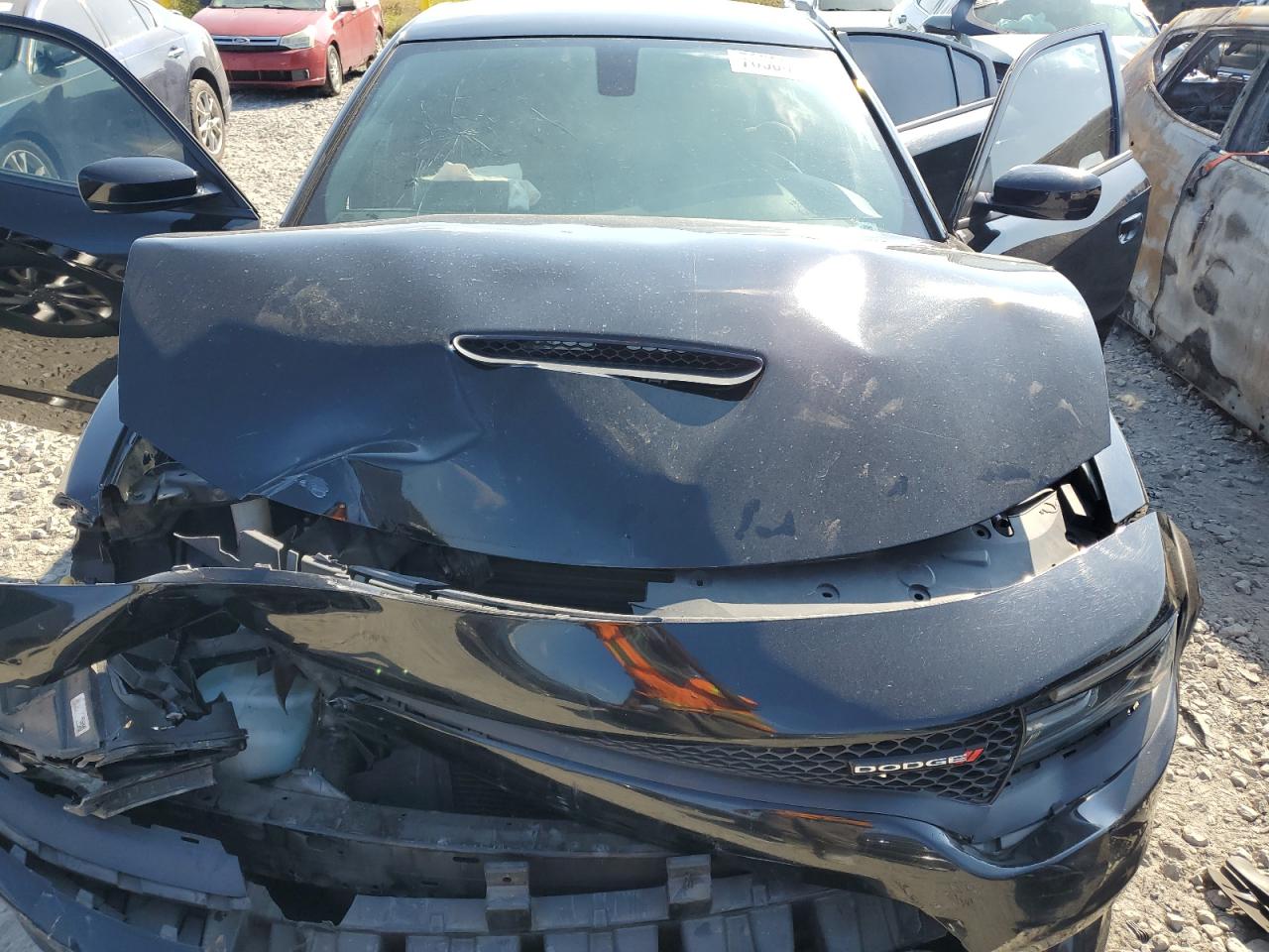 2019 Dodge Charger VIN 2C3CDXCT7KH575523 Copart auction photo, front end damage thumbnail 12