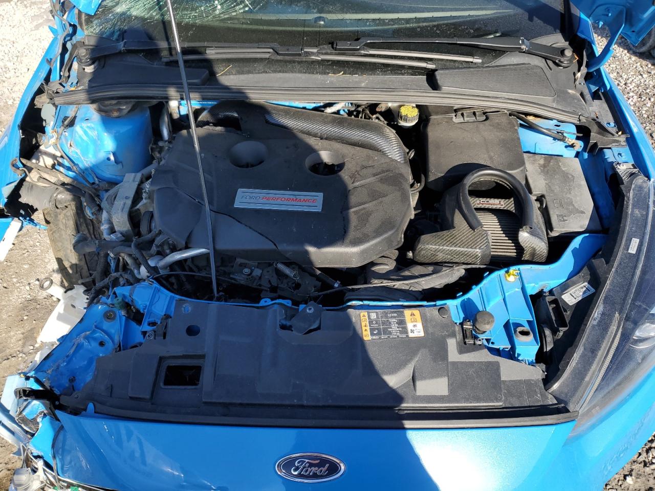 2017 Ford Focus VIN WF0DP3TH5H4125920 Copart auction photo, front end damage thumbnail 11