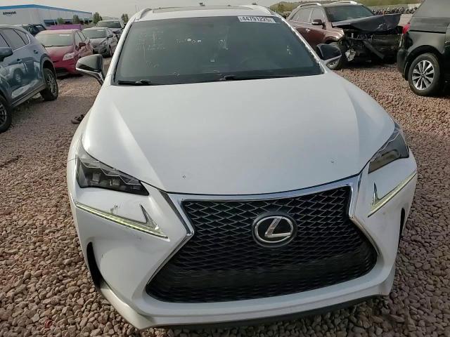 2016 Lexus NX VIN JTJBARBZ3G2083201 Copart auction photo, rear end damage thumbnail 10
