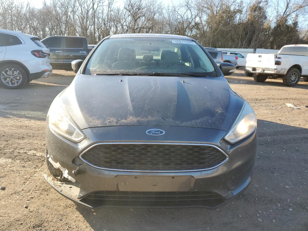 2017 Ford Focus VIN 1FADP3F28HL345610 Copart auction photo, front end / side damage thumbnail 5