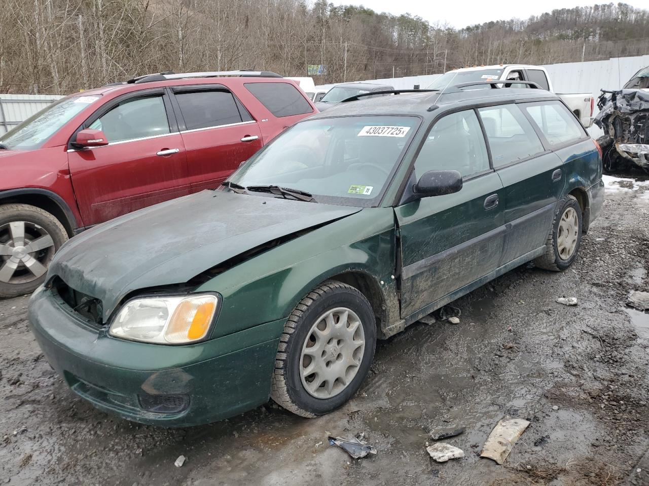 2001 Subaru Legacy VIN 4S3BH635617308553
