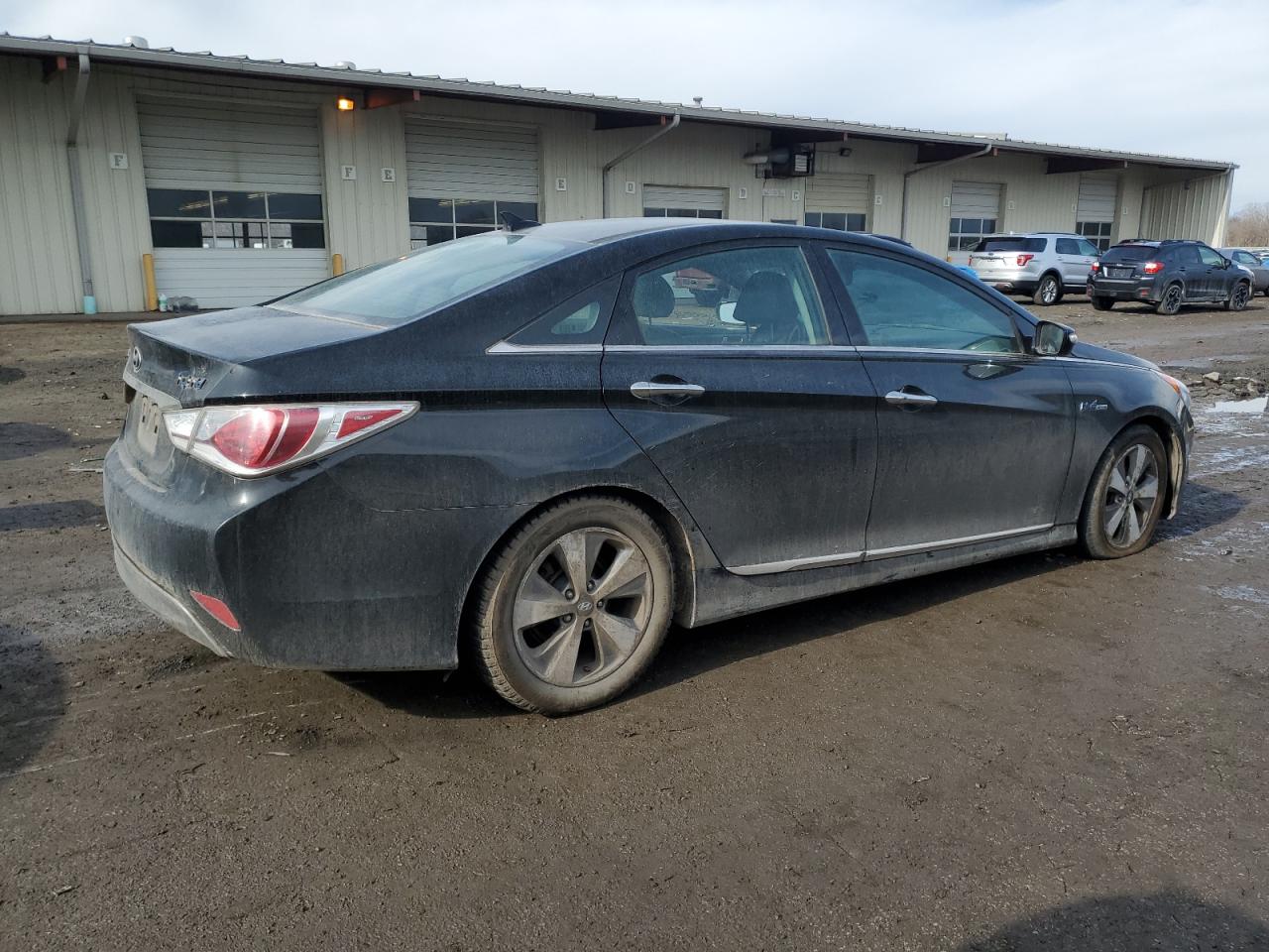 2012 Hyundai Sonata VIN KMHEC4A46CA031222 Copart auction photo, mechanical / front end damage thumbnail 3
