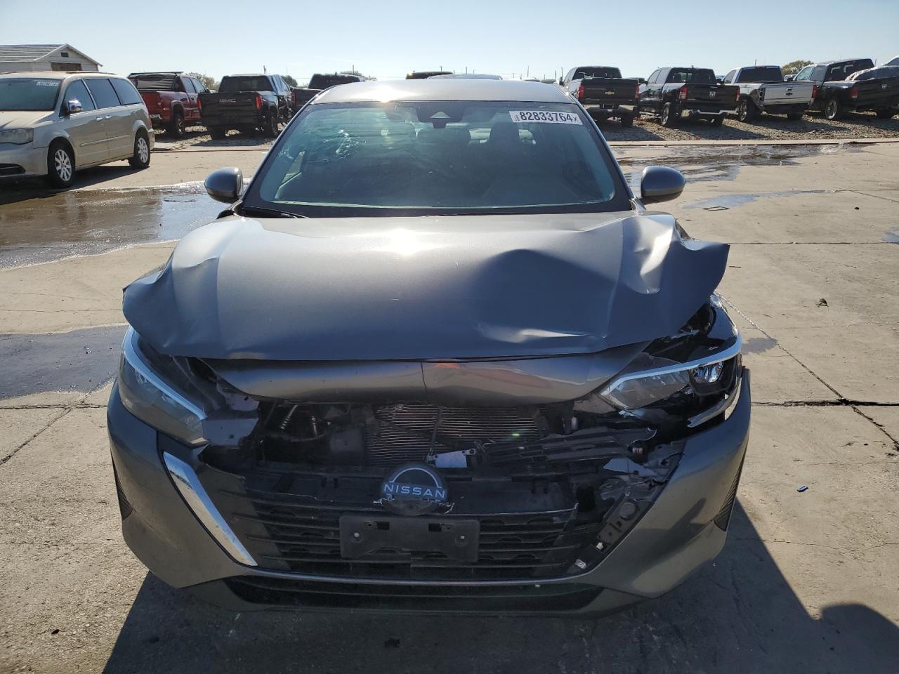 2024 Nissan Sentra VIN 3N1AB8BV3RY225833 Copart auction photo, front end damage thumbnail 5