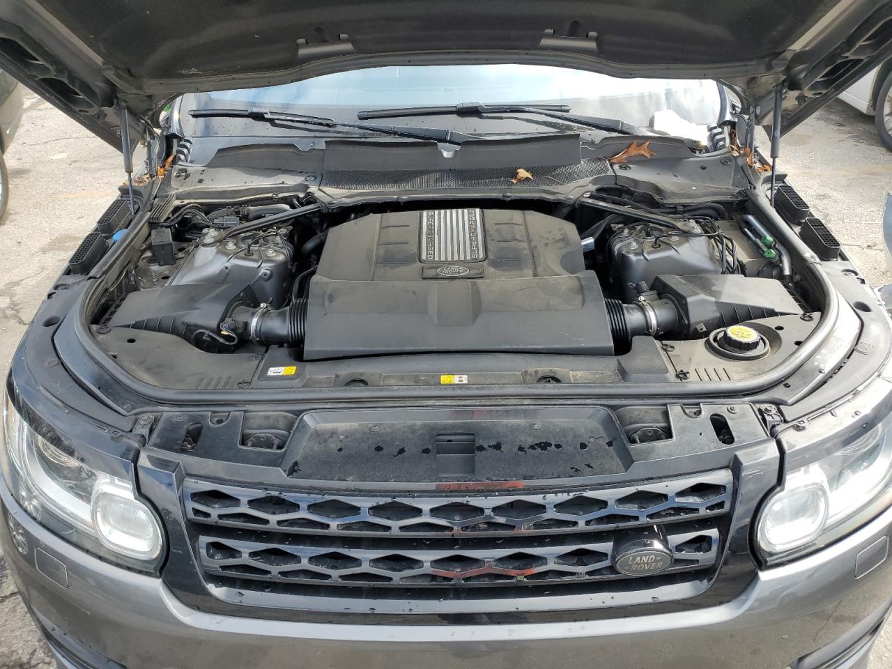 2017 Land Rover Range Rover VIN SALWV2FV4HA138570 Copart auction photo, rear end damage thumbnail 12