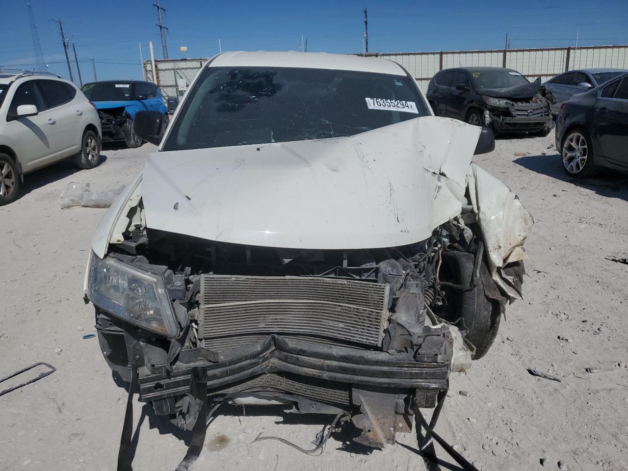 2014 Dodge Journey VIN 3C4PDCAB4ET135111 Copart auction photo, front end / minor dent/scratches damage thumbnail 5