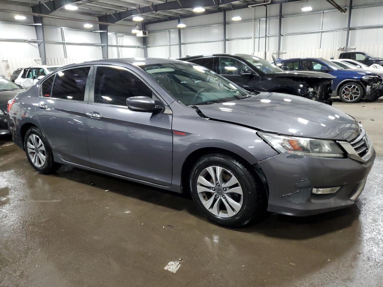 2013 Honda Accord VIN 1HGCR2F39DA261130 Copart auction photo, front end / side damage thumbnail 4